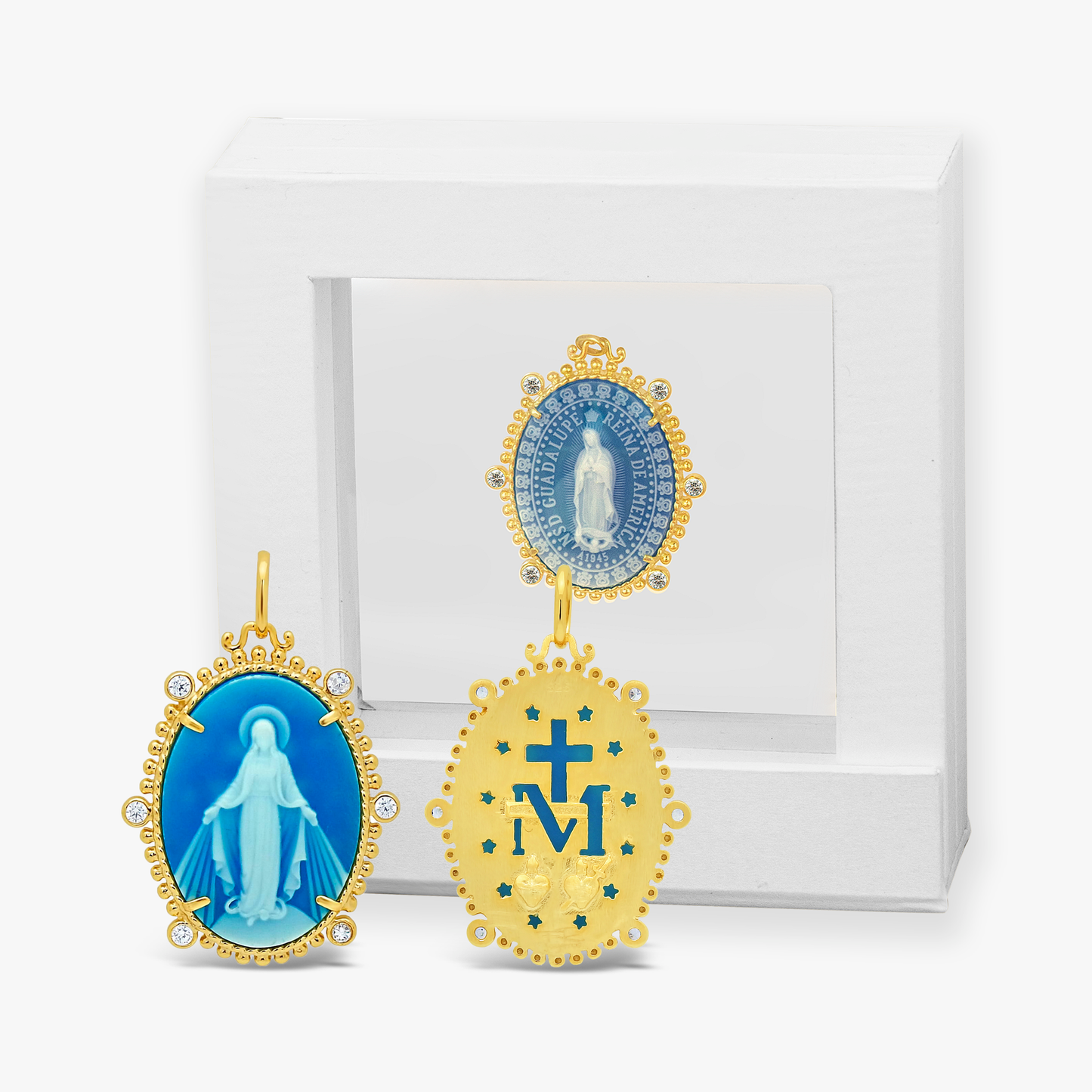 Medalla Milagrosa + Caja Conmemorativa + Grabado de Iniciales - Frank Ronay