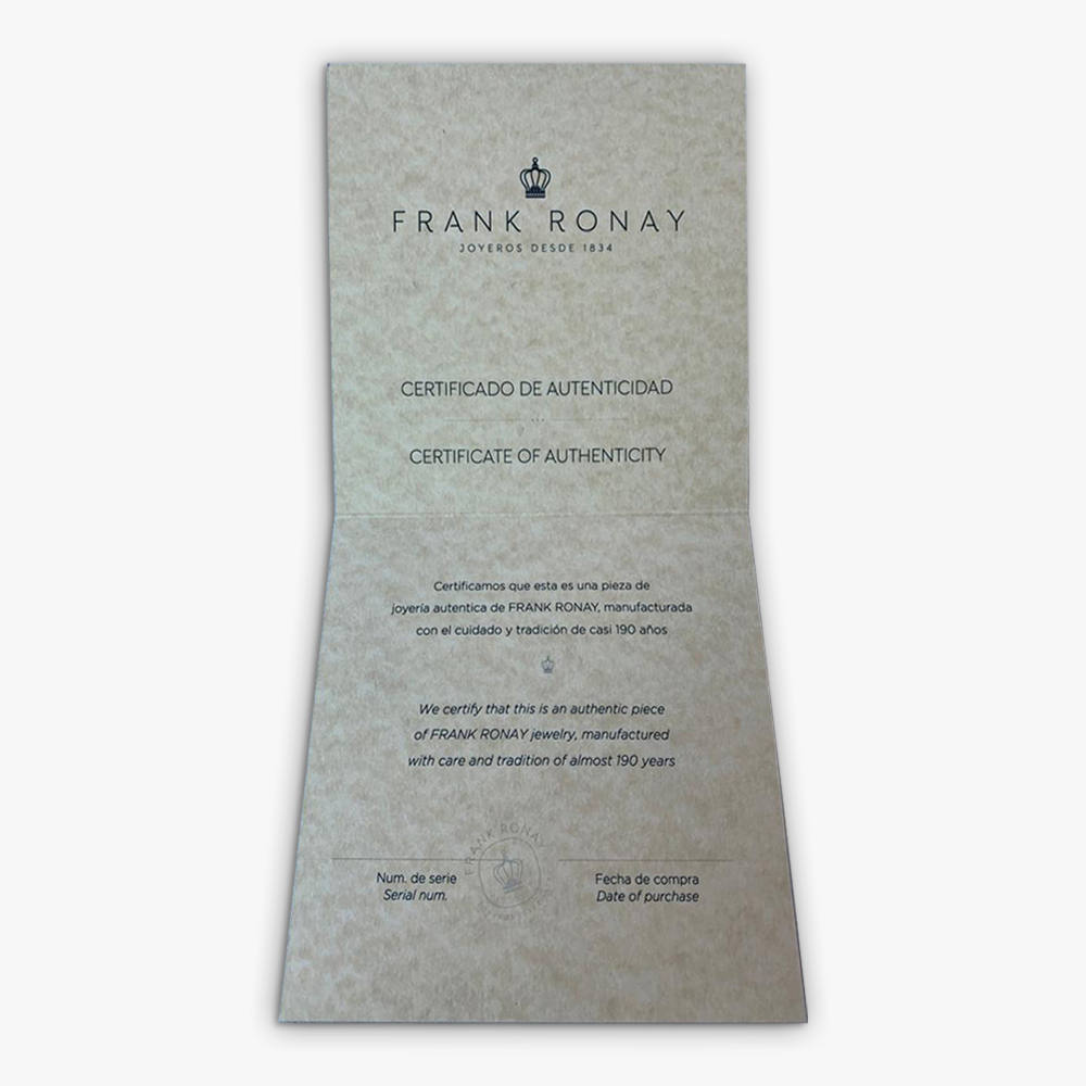 Medalla Conmemorativa Excelsus de 18 Quilates - Frank Ronay