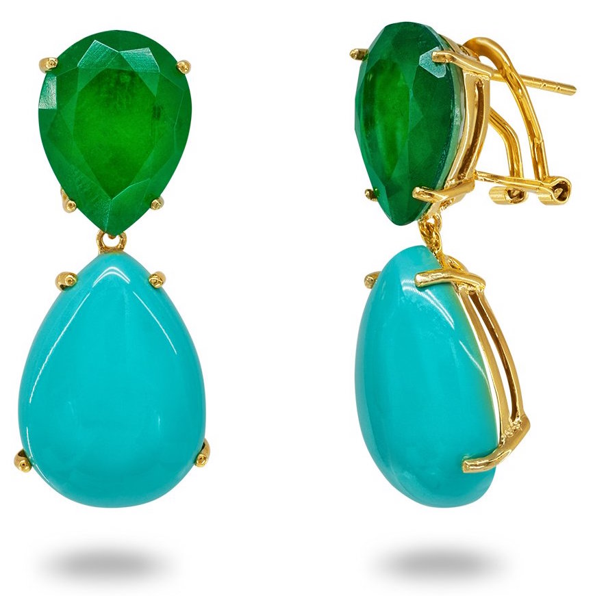 Turquoise & Paraiba Jewelry Collection